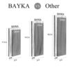 Stylish Floating Wall Shelves Set of 3 – Rustic Gray Wood Shelves for Living Room, Bedroom, Bathroom