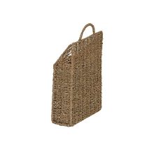 Household Essentials Seagrass Wall Basket Set, 2 Piece