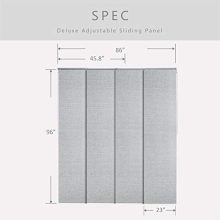 GoDear Design Deluxe Adjustable Sliding Panel Track