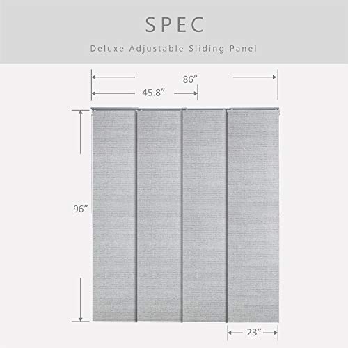 GoDear Design Deluxe Adjustable Sliding Panel Track