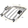 DSISIMO Chrome Motorcycles Two UP Air Wing Luggage