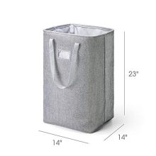 Laundry Hamper Detachable Brackets Well-Holding Foldable