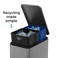 Home Zone Living 13 Gallon Kitchen Trash Can