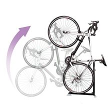 Bike Nook Bicycle Stand, Portable and Stationary Space-Saving Rack