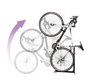 Bike Nook Bicycle Stand, Portable and Stationary Space-Saving Rack