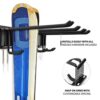 Ski Wall Rack for Home and Garage Storage, Wall Mounted