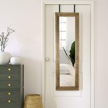 SRIWATANA Jewelry Armoire Cabinet, Solid Wood Jewelry