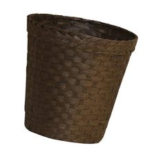 Wastebasket Rattan Woven Storage Baskets Books