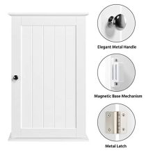 Single Door Toilet Medicine Storage Organizer