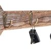 CHICVITA Arrow Wall Decor Rustic Wall Mounted Coat Rack
