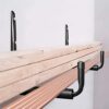 Heavy Duty Kayak Storage Hooks, Wall Mounted