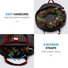 Christmas Wreath Storage Bag Xmas Tear Resistant Storage