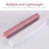 Purple/Pink Leather Desk Pad Dual Sided