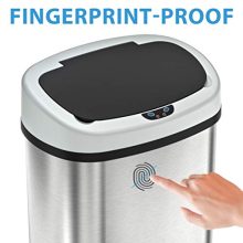 Touchless Sensor Kitchen Trash Can 13 Gallon