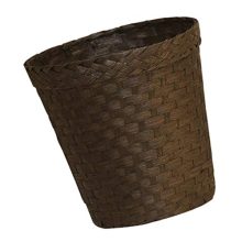 Wastebasket Rattan Woven Storage Baskets Books