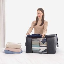 Lifewit Large Capacity Clothes Storage Bag Organizer