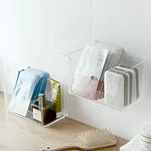 Corner Shelf Organizer with Hooks No Drilling
