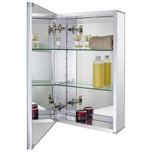 Medicine Cabinet with Framless Double Sided Mirror Door