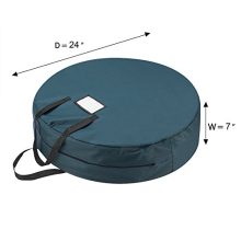 Christmas Storage Bag For 24-Inch Wide Artificial Wreaths