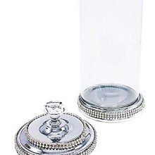 GY Shining Decorative Crystal Terrarium Clear Glass 500ml Wedding Decoration