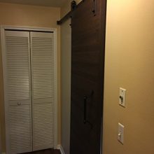 Interior Closet Door Solid Core Flush Modern Barn Door