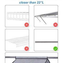 Garment Bag Organizer Storage Well-Sealed Hanging