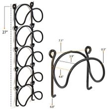Metal Towel Rack for Bathroom Wall Decor