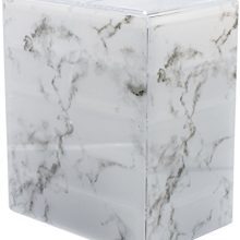 Marble Cosmetic Makeup and Jewelry Storage Case Display