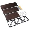 Rustic Wood Wall Shelves Decor Set of 3