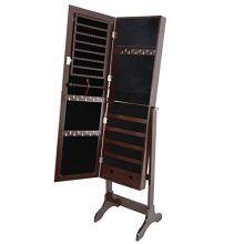 SUPER DEAL 2in1 Free Standing Jewelry Cabinet