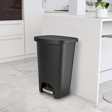 GLAD Plastic Step Trash Can with Clorox Odor Protection