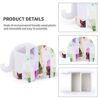 Desk Supplies Organizer, Mokani Creative Elephant Pencil Holder