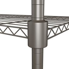 Kemanner Heavy Duty Rolling Garment Rack 3-Tiers