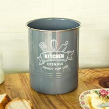 Vintage Utensil Crock to Organize Cooking Spoons