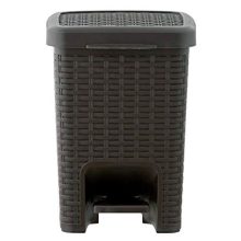 Superio Square Pedal Trash Can 7.5 Qt