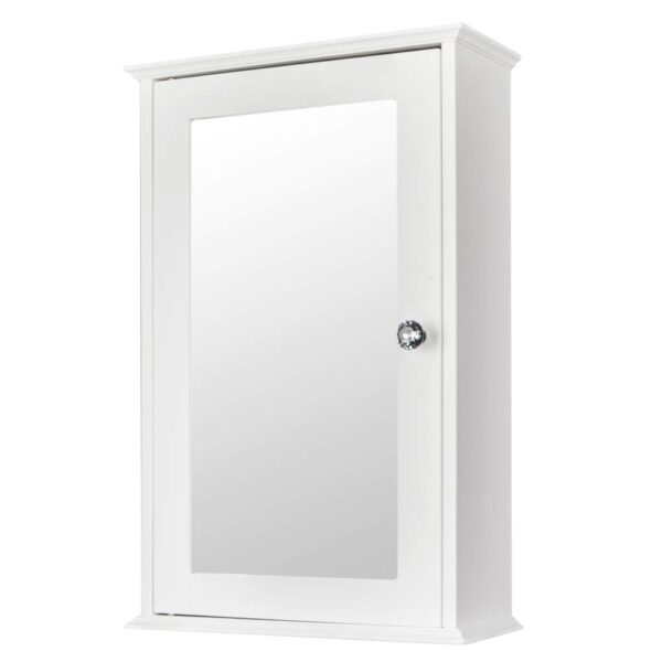 Bonnlo Bathroom Cabinet Wall Mount Mirrored