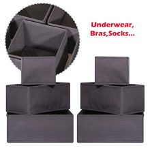 DIOMMELL 12 Pack Foldable Cloth Storage Box