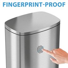 iTouchless SoftStep 13.2 Gallon Step Trash Can