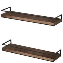 Minggoo Floating Shelves Wall Mounted Set of 2