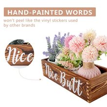 Nice Butt Bathroom Decor Box, Funny Cute Restroom Paper Storage Organizer