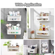 Suction Cup Shower Organizer Basket Bath Shelf