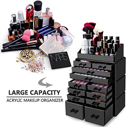 Acrylic Cosmetic Storage Drawers and Jewelry Display Box