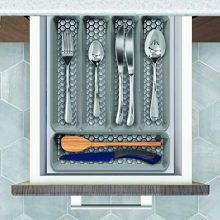 Spectrum Diversified Hexa 5-Divider Buildup-Resistant Organizer