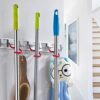 Broom Holder, Broom Organizer, Wall Mounted