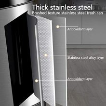 Kitchen Smart Trash Can with Infrared Motion Sensor