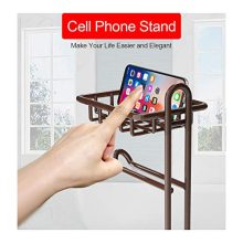 Toilet Paper Holder Stand Bathroom Tissue Dispenser