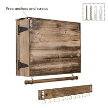 Wall Hanging Jewelry Organizer Rustic| Wall Mounted