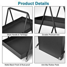 Bathroom Countertop Organizer Vanity Tray Cosmetic