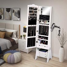 Jewelry Organizer Armoire with LED lights