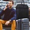 Orange Tech 43" Gusseted Travel Garment Bag for Business